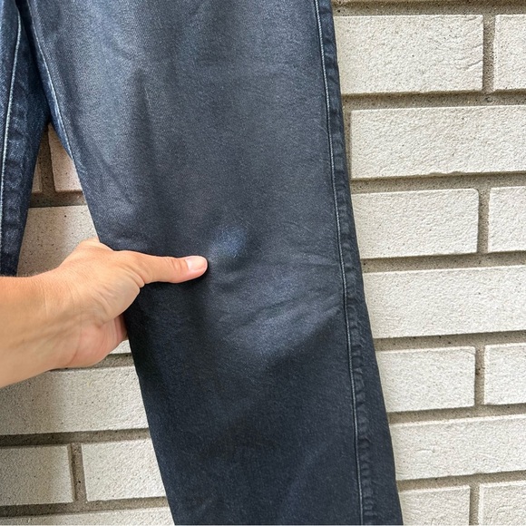 AG Adriano Goldschmied Twisted Alexxis High Rise Vintage Straight Jeans Raw Hem - Picture 7 of 14